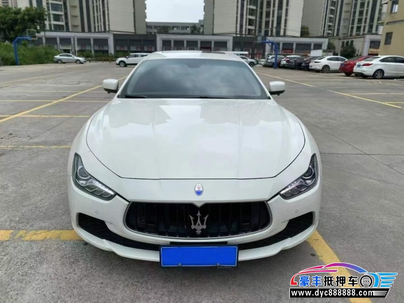 16年玛莎拉蒂Ghibli轿车抵押车出售