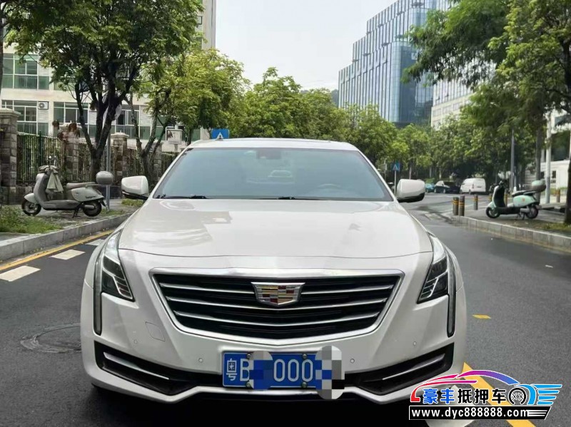 18年凯迪拉克CT6轿车抵押车出售