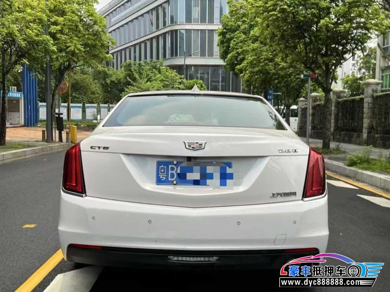18年凯迪拉克CT6轿车抵押车出售