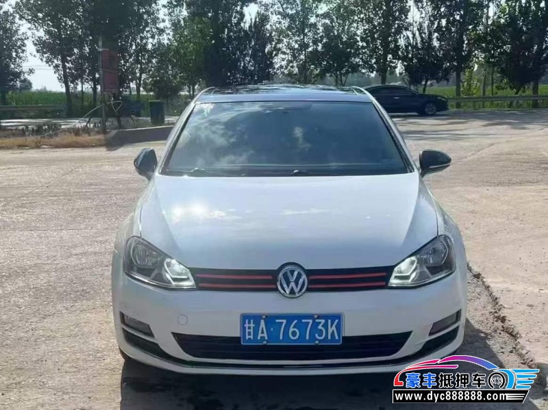 15年大众高尔夫轿车抵押车出售