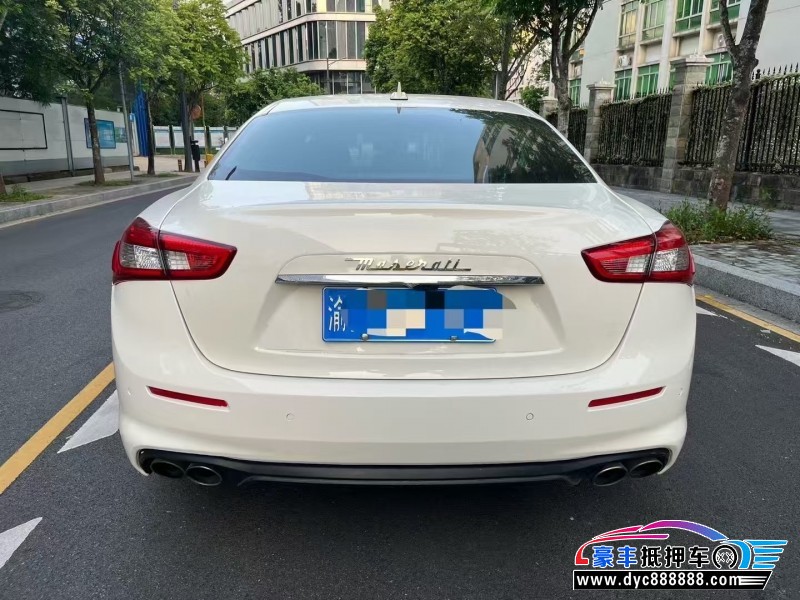 19年玛莎拉蒂Ghibli轿车抵押车出售