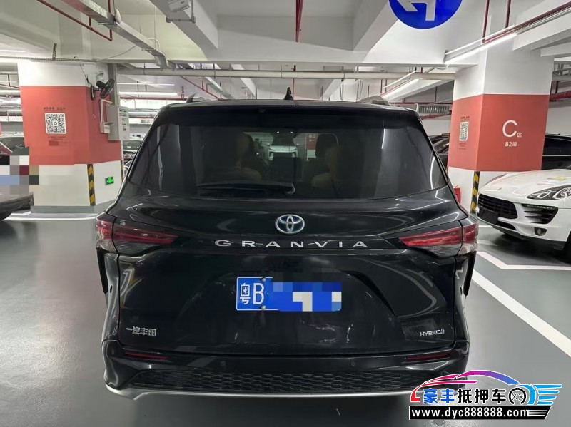 23年丰田格瑞维亚轿车抵押车出售