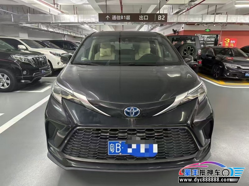 23年丰田格瑞维亚轿车抵押车出售