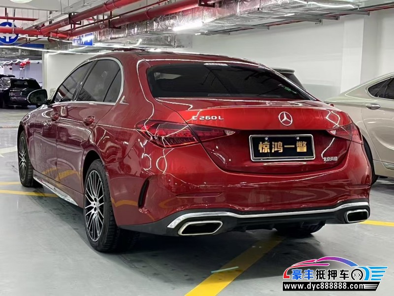 22年奔驰C轿车抵押车出售