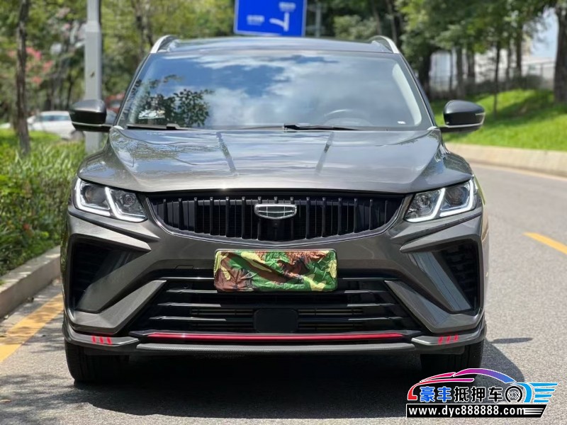 23年吉利缤越轿车抵押车出售