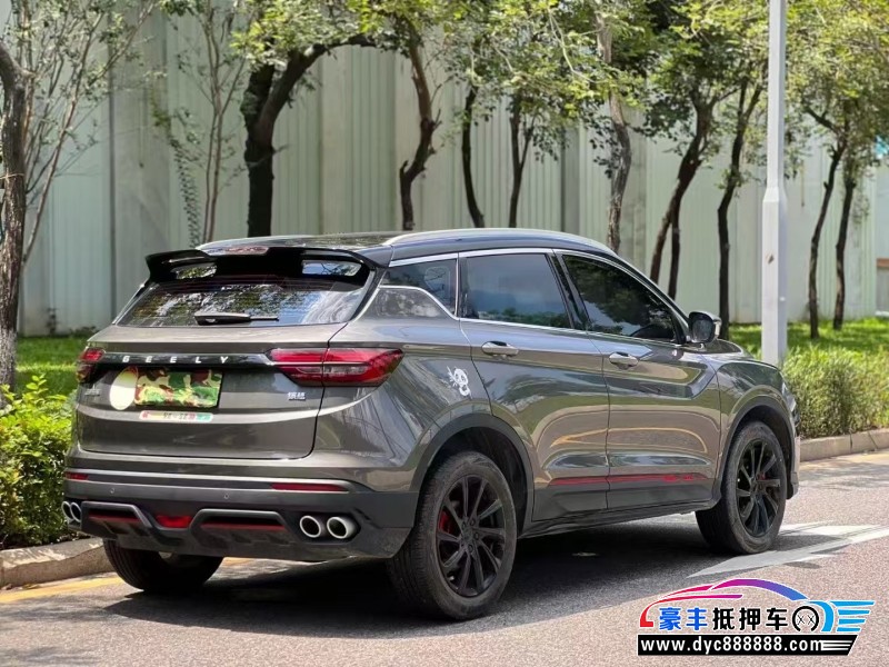 23年吉利缤越轿车抵押车出售