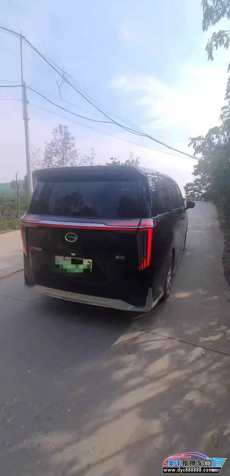 24年传祺E9轿车抵押车出售