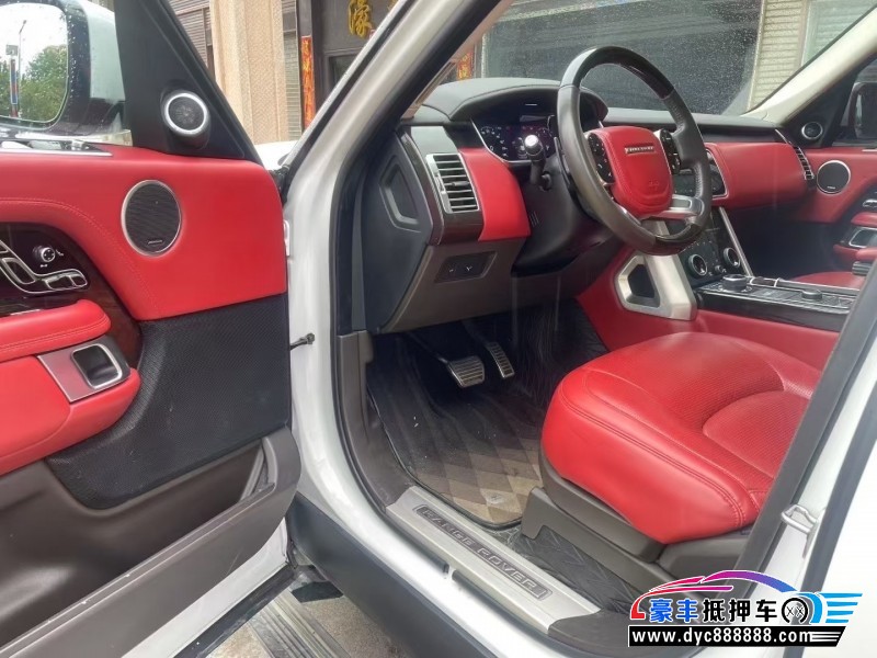 21年路虎揽胜行政轿车抵押车出售