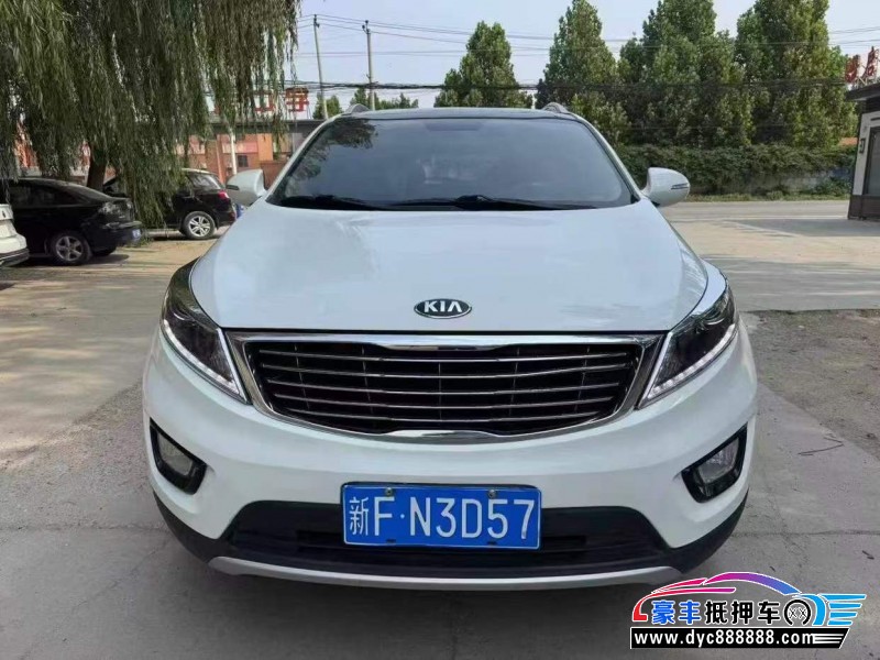 19年起亚智跑轿车抵押车出售