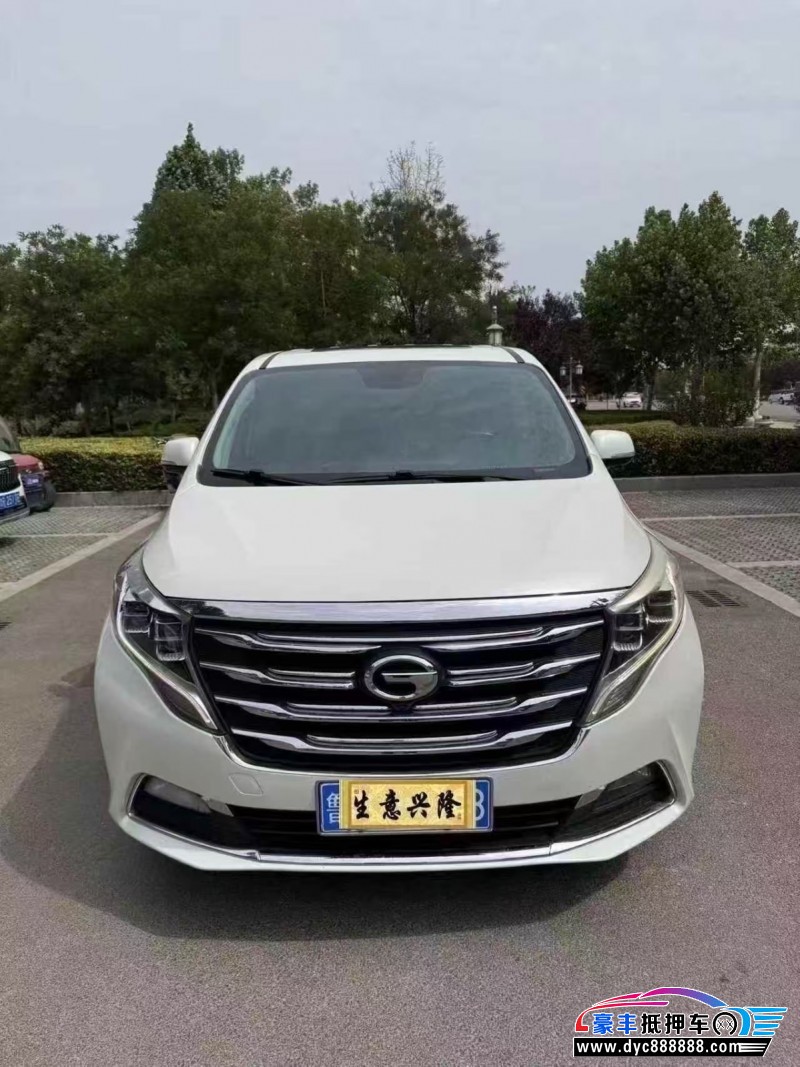 19年传祺GM8轿车抵押车出售