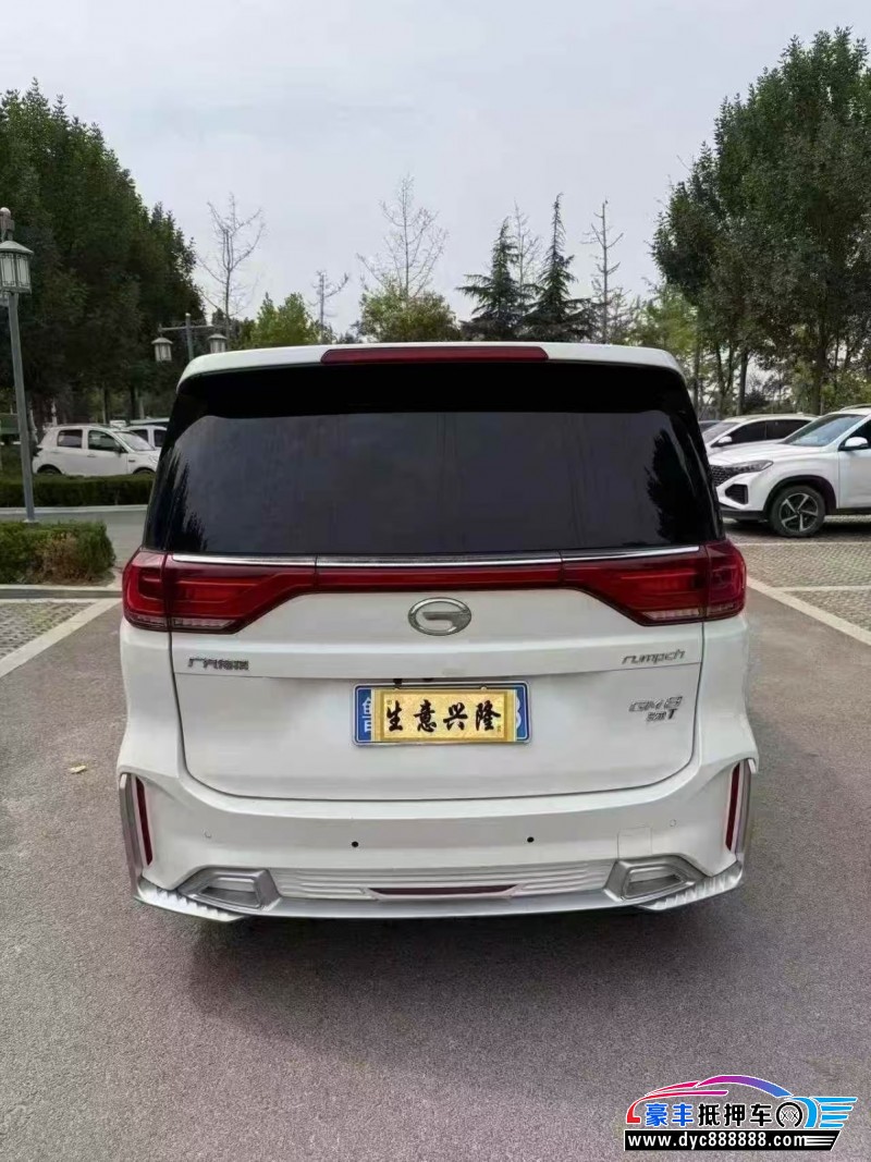 19年传祺GM8轿车抵押车出售