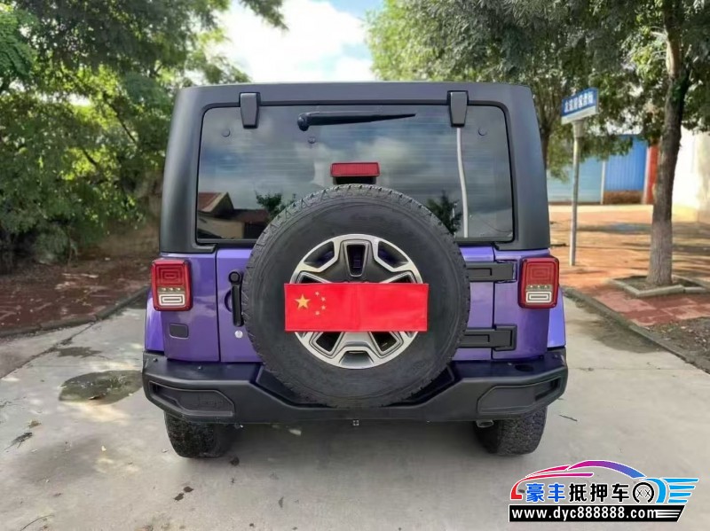 17年Jeep牧马人轿车抵押车出售