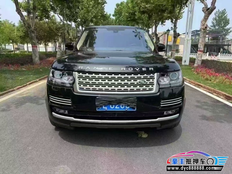 16年路虎揽胜行政轿车抵押车出售