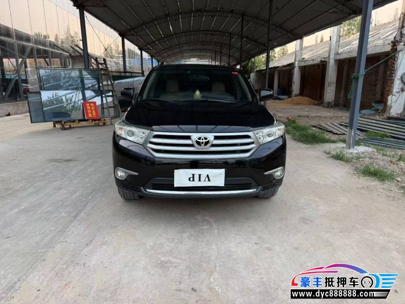 14年丰田汉兰达轿车抵押车出售