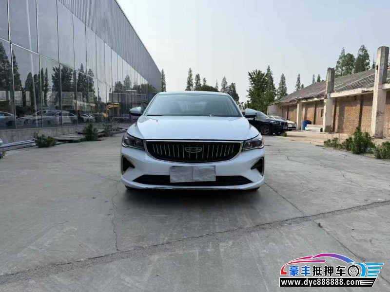 24年吉利帝豪轿车抵押车出售