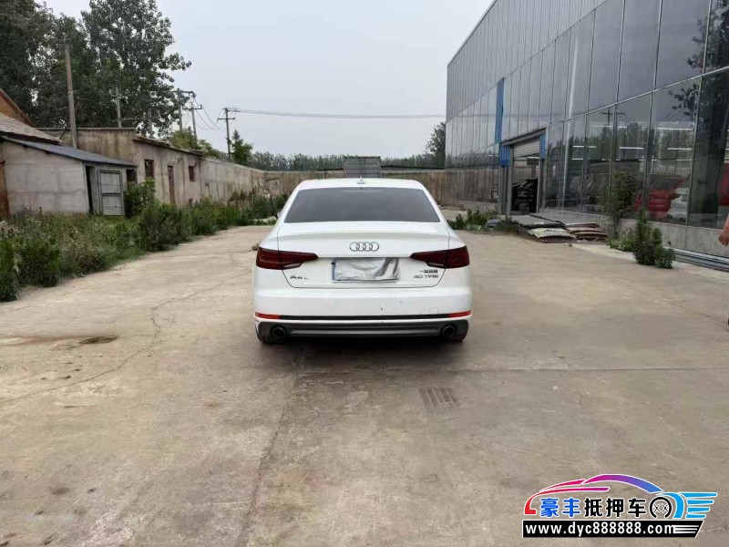 18年奥迪A4L轿车抵押车出售