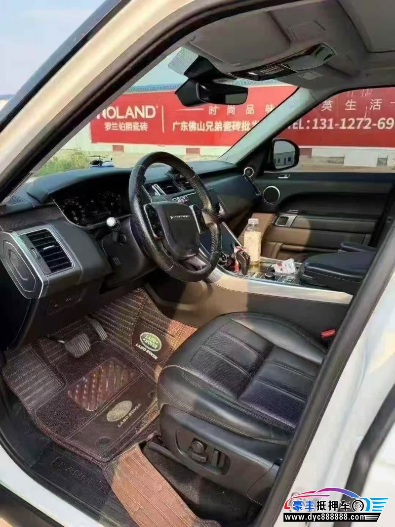 20年路虎揽胜运动SUV抵押车出售