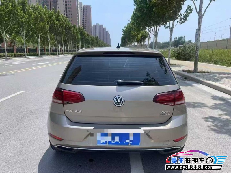 20年大众高尔夫轿车抵押车出售