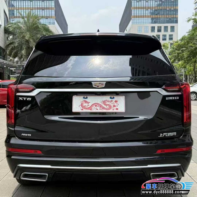 20年凯迪拉克xt6轿车抵押车出售