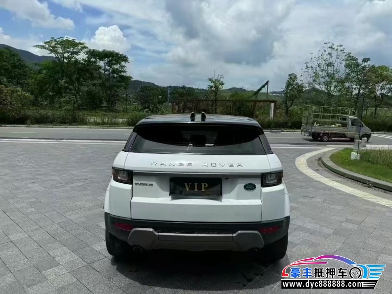 18年路虎揽胜极光轿车抵押车出售