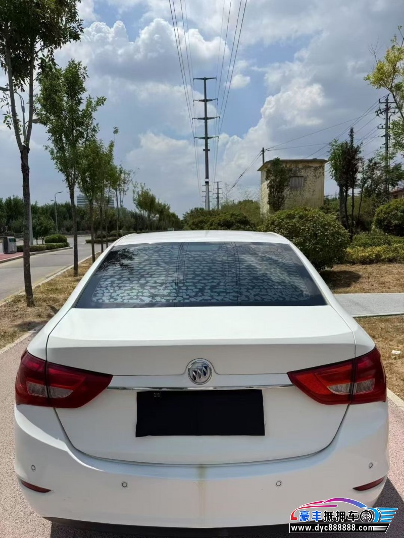 17年别克英朗轿车抵押车出售