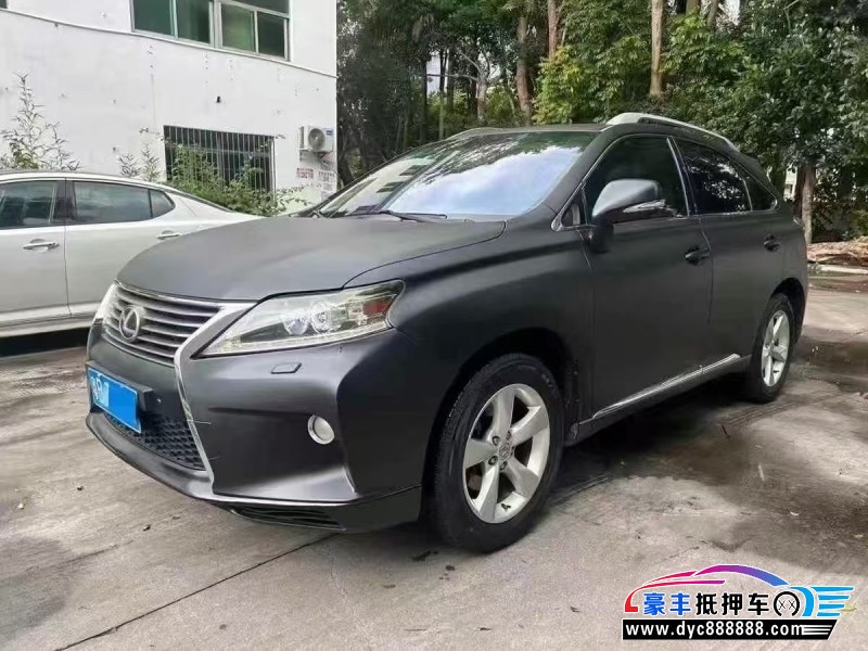 12年雷克萨斯RX轿车抵押车出售