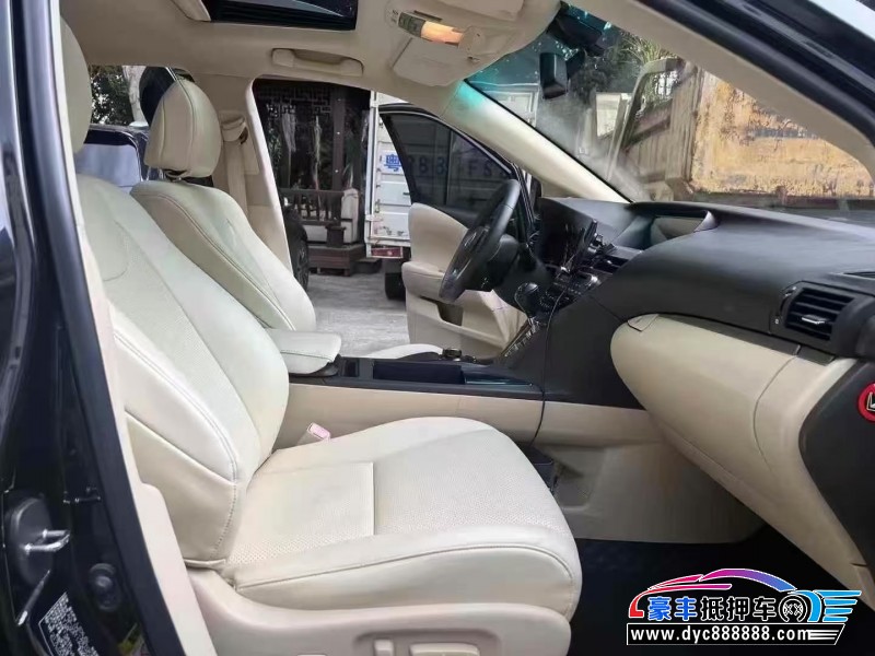 12年雷克萨斯RX轿车抵押车出售