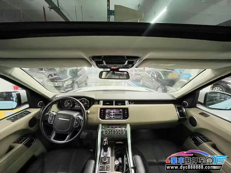 15年路虎揽胜运动轿车抵押车出售