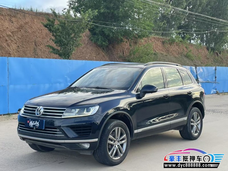 18年大众途锐SUV抵押车出售