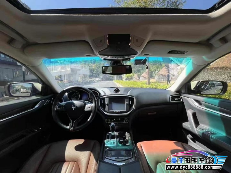 15年玛莎拉蒂Ghibli轿车抵押车出售