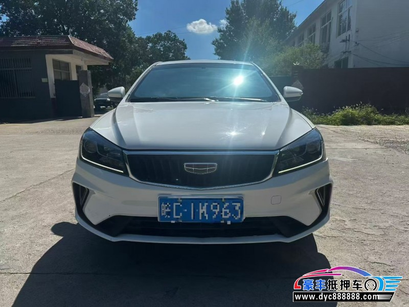 抵押车出售21年吉利帝豪轿车