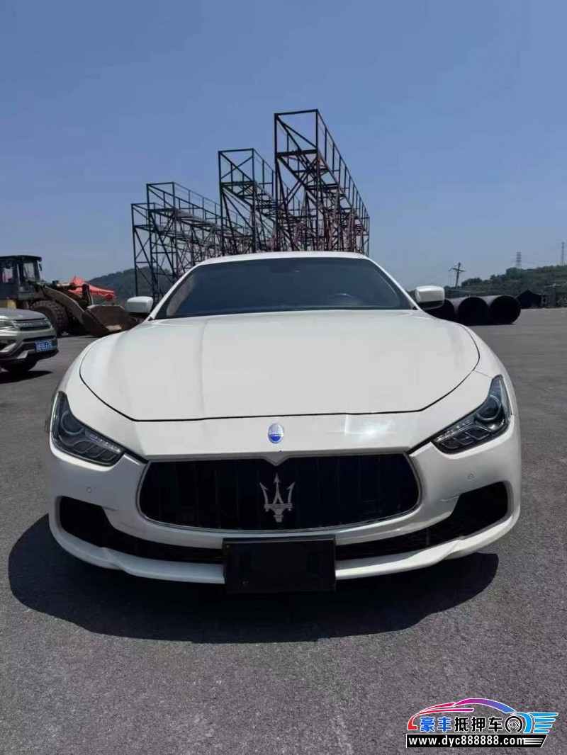 16年玛莎拉蒂Ghibli轿车抵押车出售