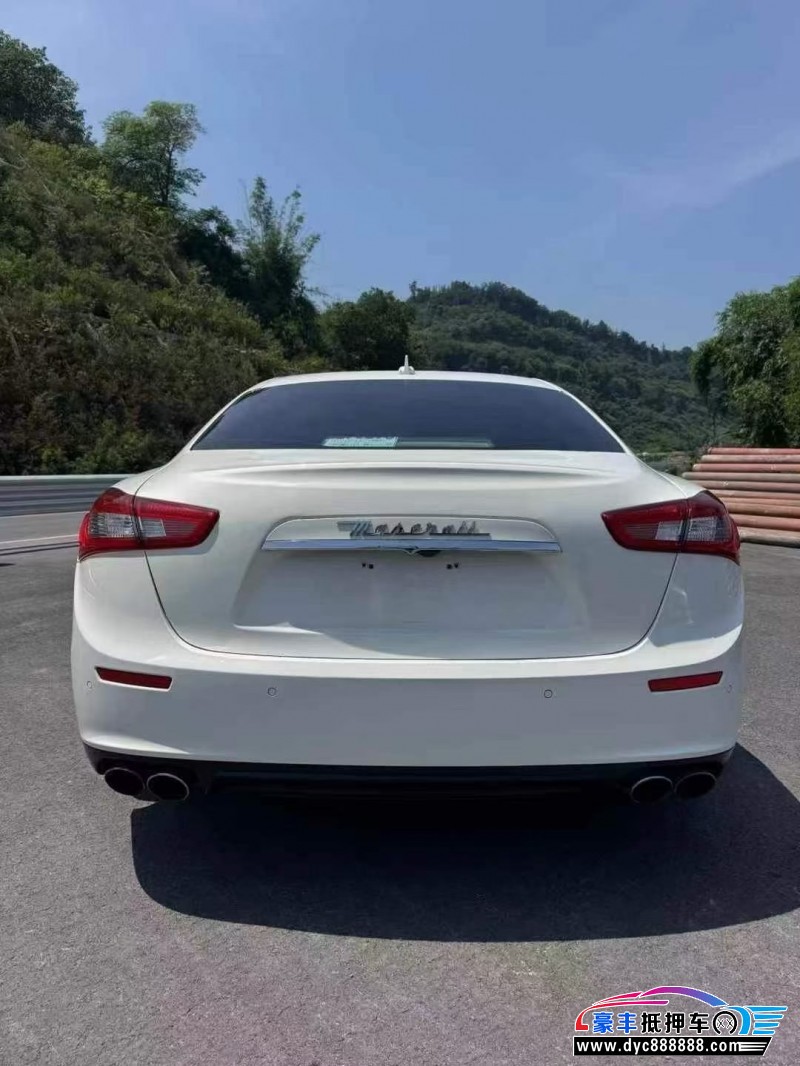 16年玛莎拉蒂Ghibli轿车抵押车出售