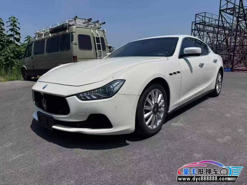 16年玛莎拉蒂Ghibli轿车抵押车出售