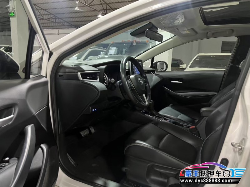 21年丰田卡罗拉轿车抵押车出售