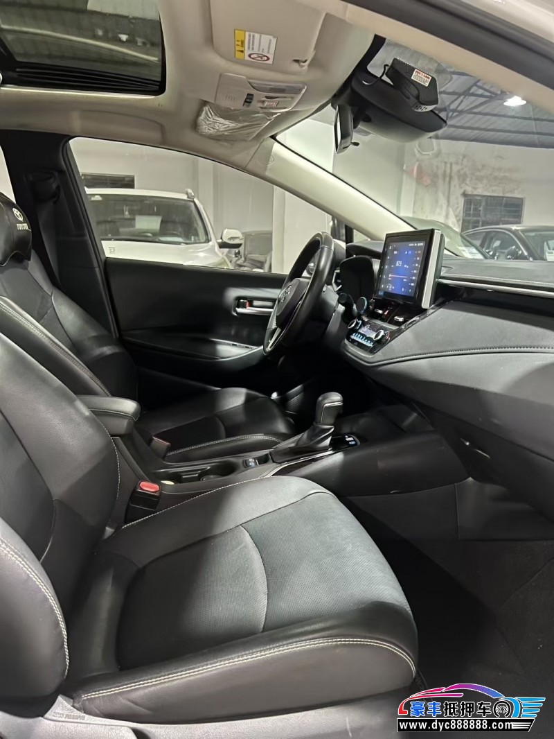 21年丰田卡罗拉轿车抵押车出售