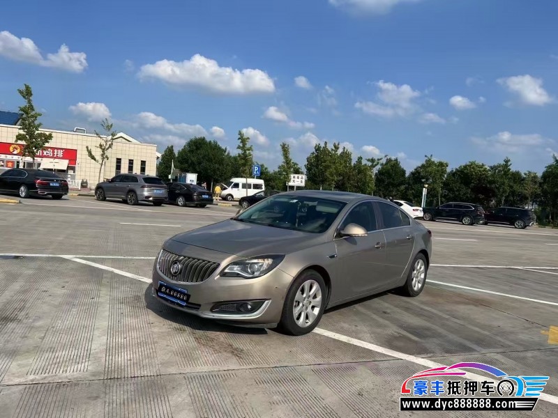 16年别克君威轿车抵押车出售