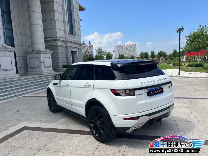 12年路虎揽胜极光轿车抵押车出售