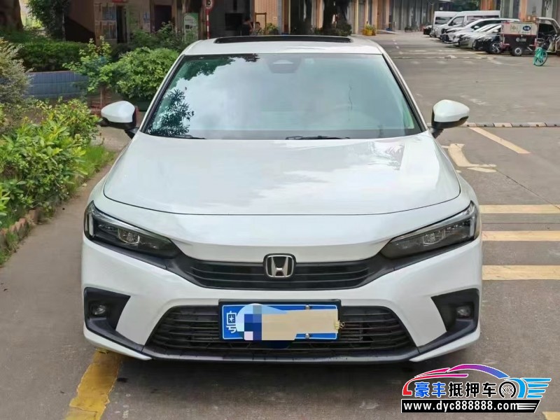 抵押车出售22年本田思域轿车