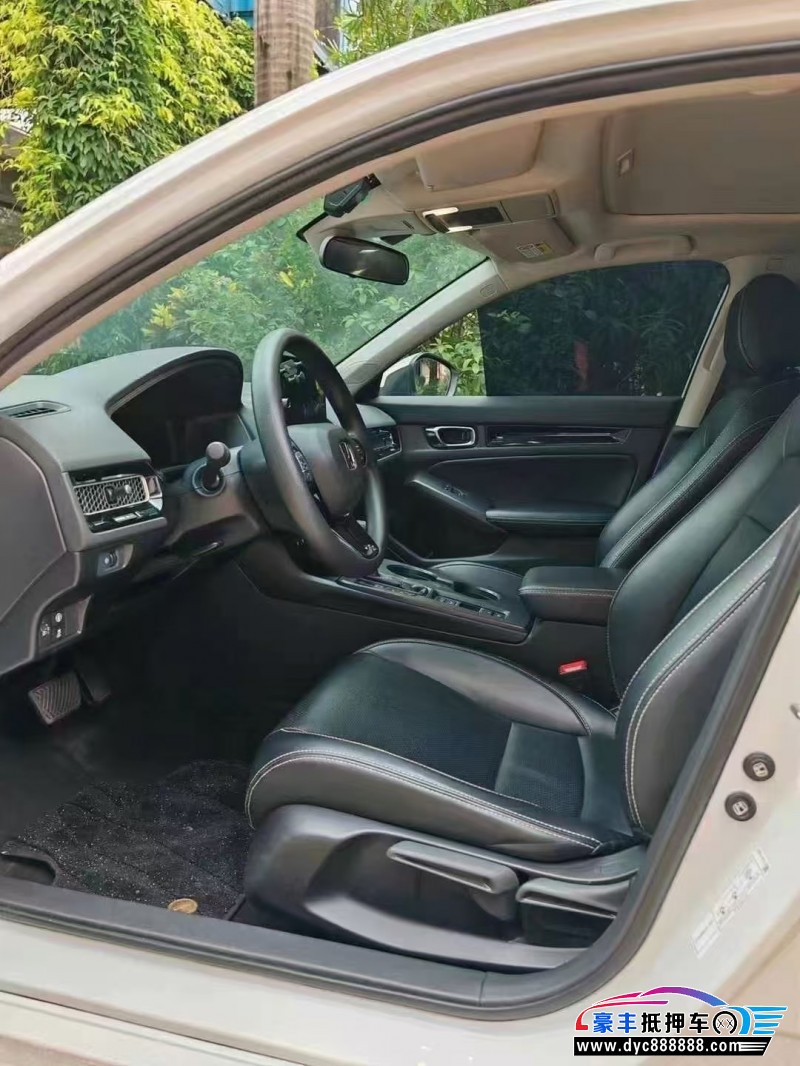 22年本田思域轿车抵押车出售