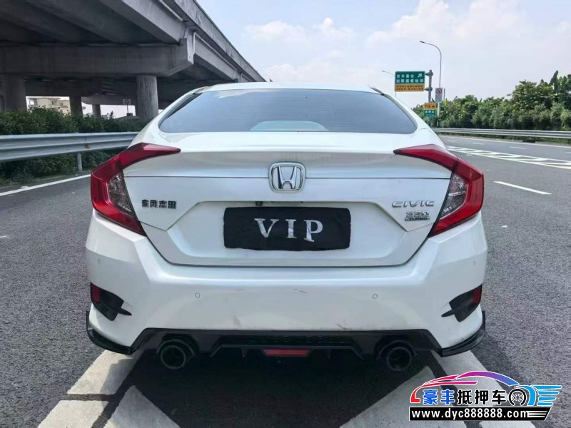 17年本田思域轿车抵押车出售