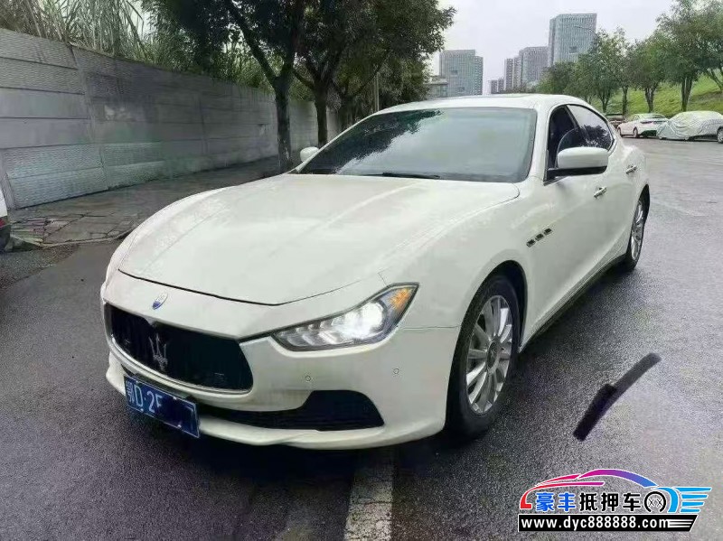 16年玛莎拉蒂Ghibli轿车抵押车出售