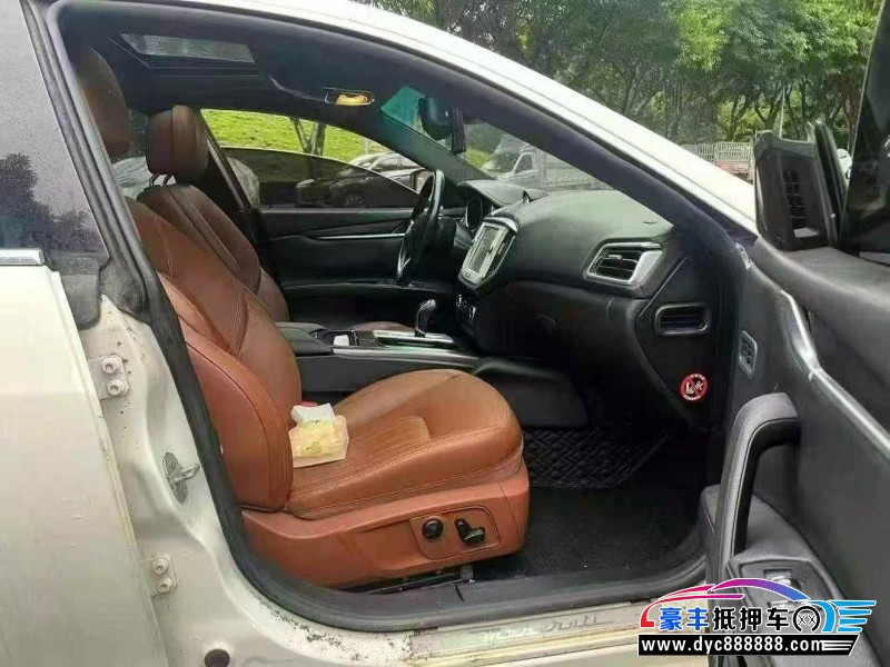 16年玛莎拉蒂Ghibli轿车抵押车出售