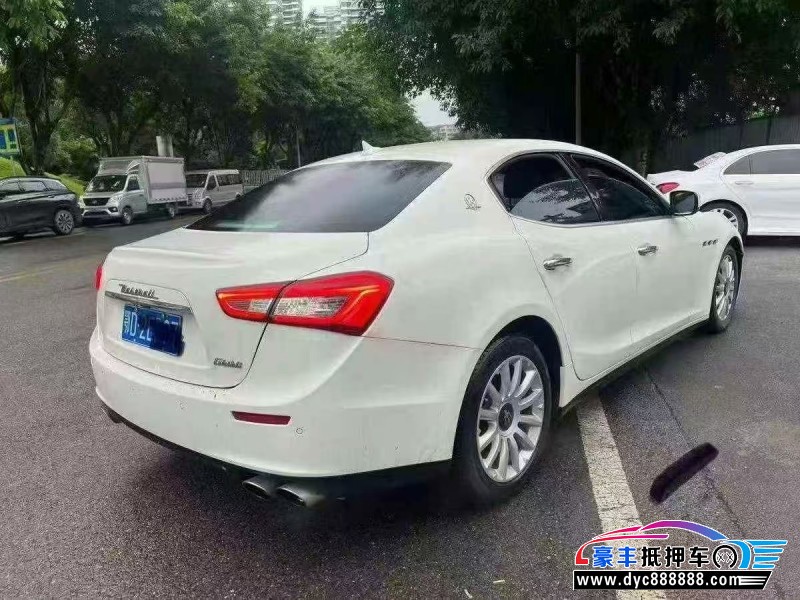 16年玛莎拉蒂Ghibli轿车抵押车出售