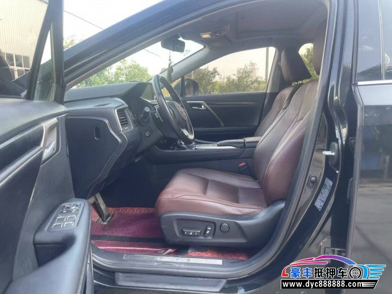 20年雷克萨斯RX轿车抵押车出售