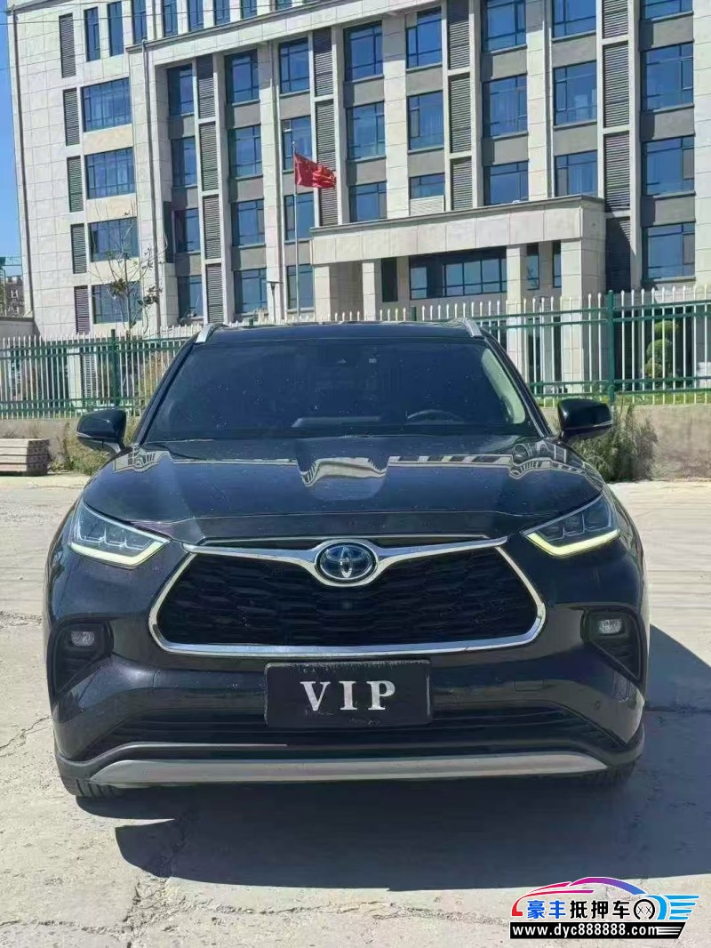 23年丰田汉兰达轿车抵押车出售