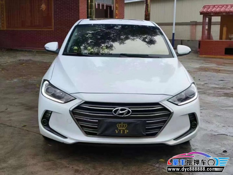 19年现代领动轿车抵押车出售