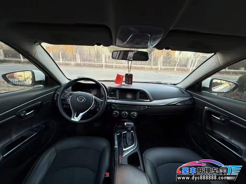 18年传祺GA6轿车抵押车出售