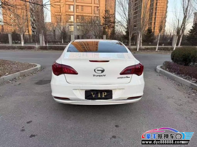 18年传祺GA6轿车抵押车出售
