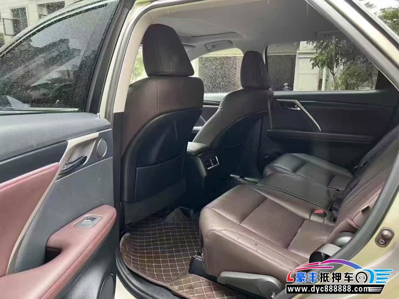 21年雷克萨斯RX轿车抵押车出售